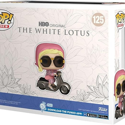 Funko POP Rides: White Lotus - Tanya McQuoid on Scooter - Collectable Vinyl Figure - Gift Idea - Official Merchandise - for Kids & Adults - TV Fans - Model Figure for Collectors