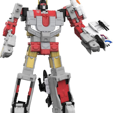 Transformers Age of The Primes Commander Class Aerialbot Silverbolt, 7-inch Converting Action Figure, Robot Toys for Ages 8+