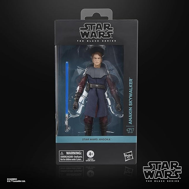 STAR WARS The Black Series Anakin Skywalker, Ahsoka Premium Collectible 6 Inch Action Figure