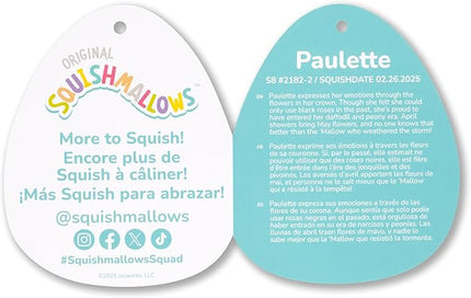 Squishmallows Original 8in Paulette The Rainbow Tie-Dye Fennec Fox – Official Jazwares Plush (Little)