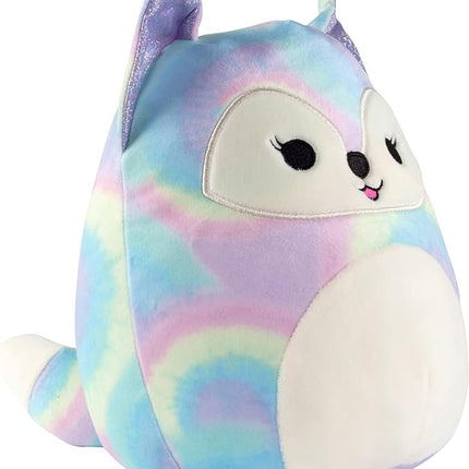 Squishmallows Original 8-Inch Felexine The Rainbow Fox - Official Jazwares Plush - Collectible Soft Squishy Fox Stuffed Animal Toy - Add to Your Squad - Gift for Kids, Girls & Boys