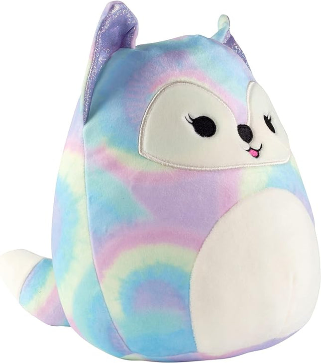 Squishmallows Original 8-Inch Felexine The Rainbow Fox - Official Jazwares Plush - Collectible Soft Squishy Fox Stuffed Animal Toy - Add to Your Squad - Gift for Kids, Girls & Boys