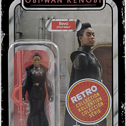 STAR WARS Retro Collection Reva (Third Sister) Toy 3.75-Inch-Scale OBI-Wan Kenobi Action Figure, Toys for Kids Ages 4 and Up