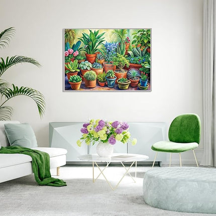 1000 Piece Puzzle for Adults, Bonsai Jigsaw Puzzle, Impossible Hard Difficult Challenging Puzzles for Adults 1000 Pieces, Home Decoration Puzzle, Interlock Perfectly No Dust