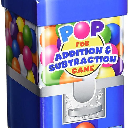 Learning Resources Pop For Addition & Subtraction Math Game - Number Flash Cards, Math Manipulatives, Classroom Must Haves, Homeschool, Montessori, Board Games, Gifts for Boys and Girls