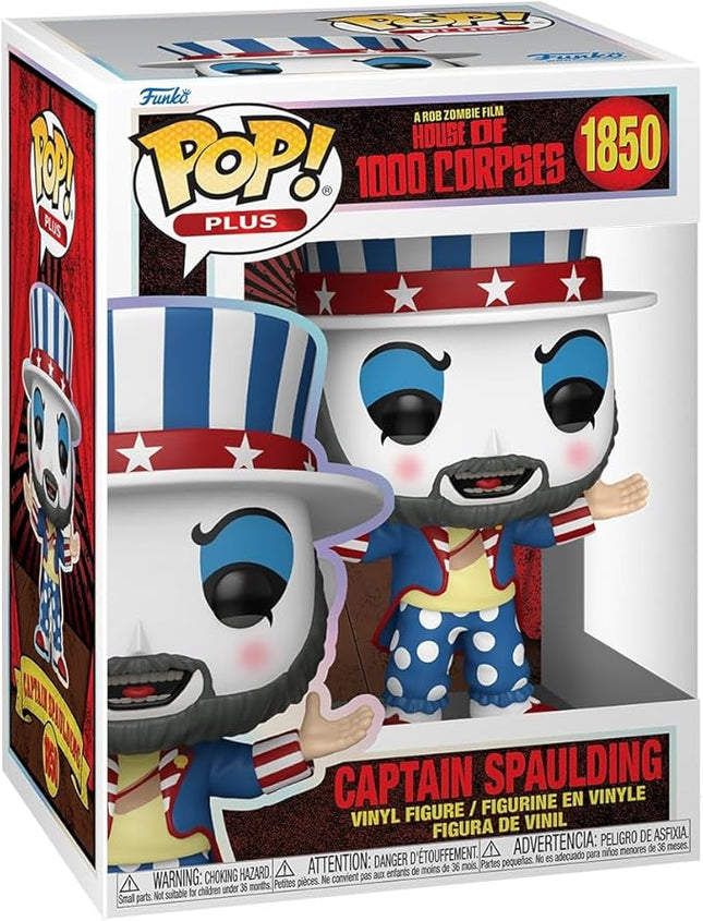 Funko Pop! Plus: House of 1000 Corpses - Captain Spaulding - Collectable Vinyl Figure - Gift Idea - Official Merchandise - Toys for Kids & Adults - Horror Fans