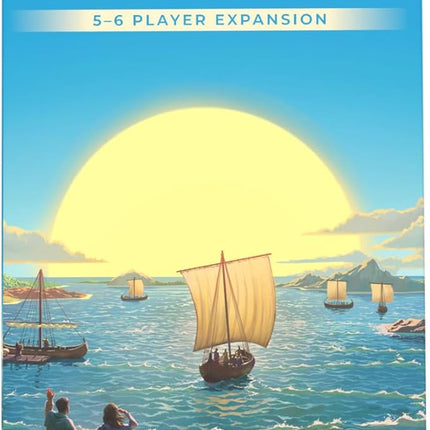 CATAN Seafarers 5-6 Player Board Game Expansion (6th Edition) Add More Players to Your Adventure, Strategy Game for Kids & Adults, Ages 12+, 3-6 Players, 60-90 Minute Playtime