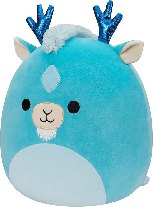 Squishmallows Original 12-Inch Xam Aqua Kirin - Medium-Sized Ultrasoft Official Jazwares Plush