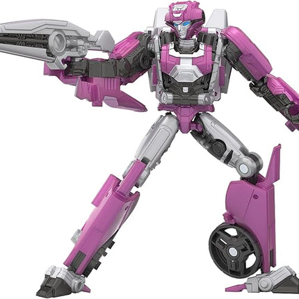 Transformers Toys Studio Series Deluxe Class One Elita-1, 4.5-inch Converting Action Figure, Robot Toys for Ages 8+