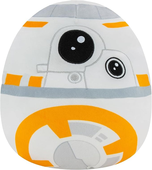 Squishmallows SQK0016 10" Add BB8 to Your Squad, Ultrasoft Stuffed Animal Toy, Official Kellytoy Plush, White