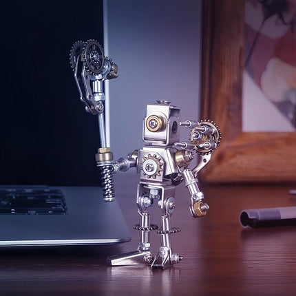 3D Metal Puzzle for Adults, Metal Model kit, combinable 3D Puzzle, 3D Mechanical Saint Puzzle, Fun DIY Assembly - The Best Gift for Men