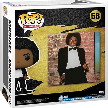 Funko POP Albums: Michael Jackson - (Off The Wall) - Collectable Vinyl Figure - Gift Idea - Official Merchandise - for Kids & Adults - Music Fans - Model Figure for Collectors and Display