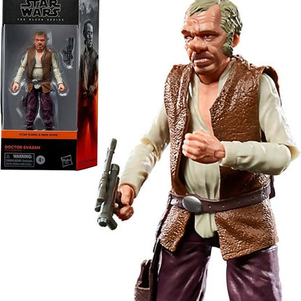 STAR WARS The Black Series Doctor Evazan Toy 6-Inch-Scale Movie-Inspired A New Hope Collectible Action Figure, Kids Ages 4 and Up