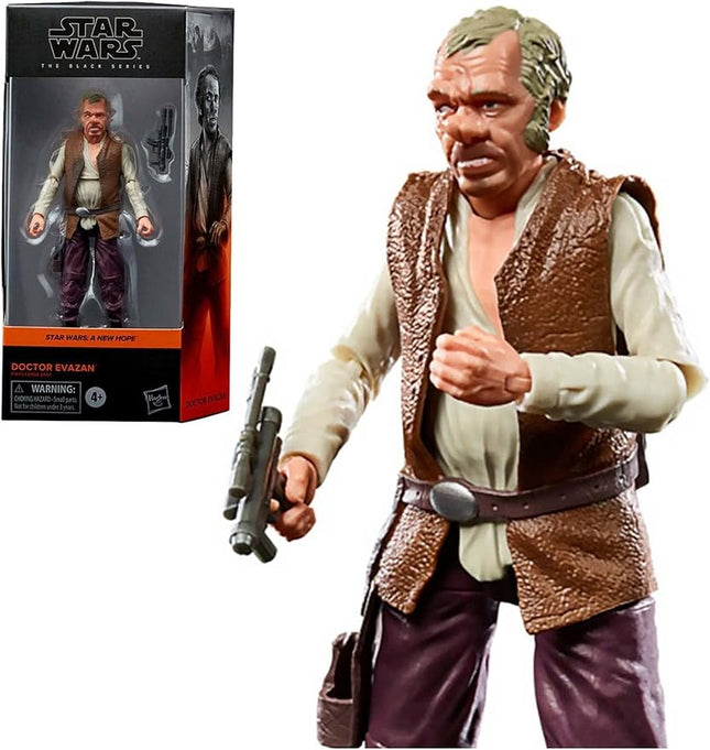 STAR WARS The Black Series Doctor Evazan Toy 6-Inch-Scale Movie-Inspired A New Hope Collectible Action Figure, Kids Ages 4 and Up