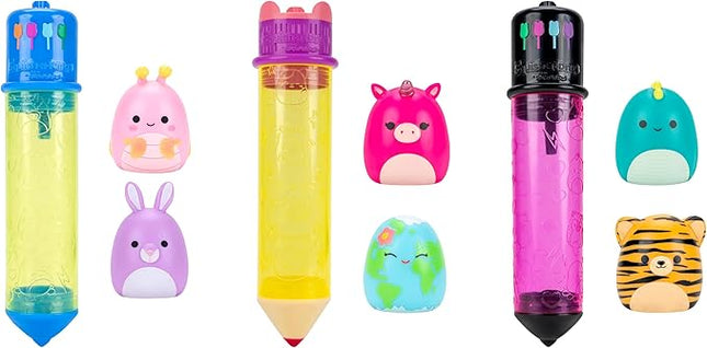 Squish-a-longs Scribblers 3-Pack – Includes 6 Mini-Squish (Series 1, Wave 3, Style 1)