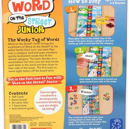 Educational Insights Word on the Street Junior, Vocabulary & Word Game for Home & Classroom, Ages 7+