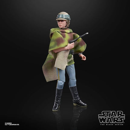 STAR WARS The Black Series Princess Leia Organa (Endor) Toy 6-Inch Scale Return of The Jedi Collectible Figure, Ages 4 and Up