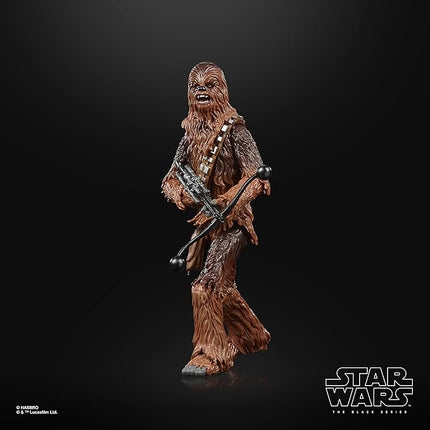 STAR WARS The Black Series Archive Chewbacca Toy 6-Inch-Scale A New Hope Collectible Action Figure, Toys for Kids 4 Ages and Up