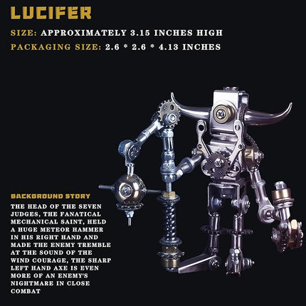 3D Metal Puzzles for Adults，3D Puzzle Metal Model Kit，3D Mechanical Model，Brain Teaser Puzzles DIY Assembling for Stress Relief for Teenagers and Adults