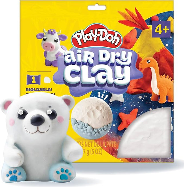 Play-Doh Brand Air-Dry Clay, 5 oz. Air and Modeling Clay Bag, Arts and Crafts Supplies for Adults and Kids, Tools & Kit