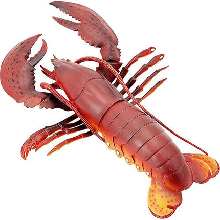 Gemini&Genius Marine Animal Toys, Giant Lobster Action Figure, Soft Plastic Lobster Toys, Wildlife Toys, Great Boys Girls Toys, Good Birthday Gift for Kids