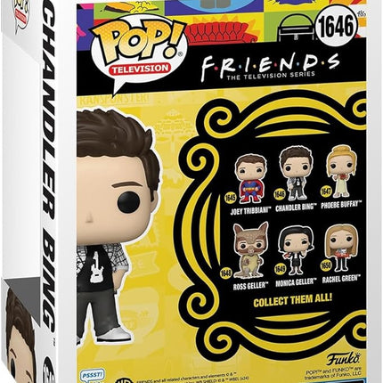 Funko POP TV: Friends – Chandler Bing - (College) - Collectable Vinyl Figure - Gift Idea - Official Merchandise - for Kids & Adults - TV Fans - Model Figure for Collectors and Display