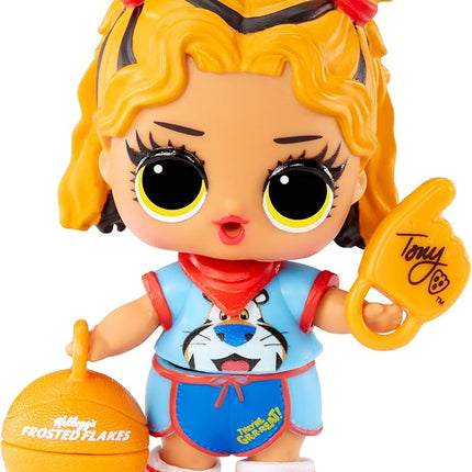 L.O.L. Surprise! Loves Mini Sweets S3 Deluxe- Kellogg's with 4 Dolls, Accessories, Limited Edition Dolls, Candy and Cereal Theme, Kellogg’s Theme, Collectible Dolls- Great Gift for Girls Age 4+