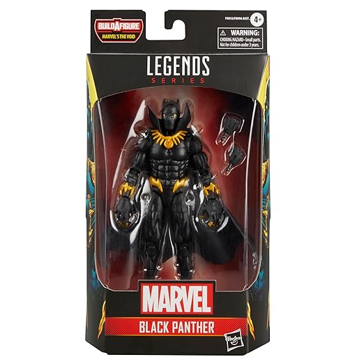 Marvel Legends Series Black Panther, Comics Collectible 6-Inch Action Figure