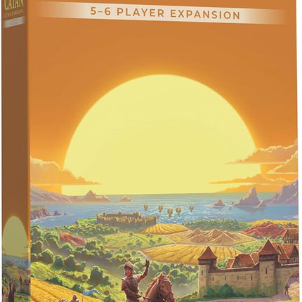 CATAN Cities & Knights 5-6 Player Board Game Extension (6th Edition) Add More Players, Strategy Game for Kids & Adults, Ages 12+, 3-6 Players, 90-120 Minute Playtime, Made by Catan Studio