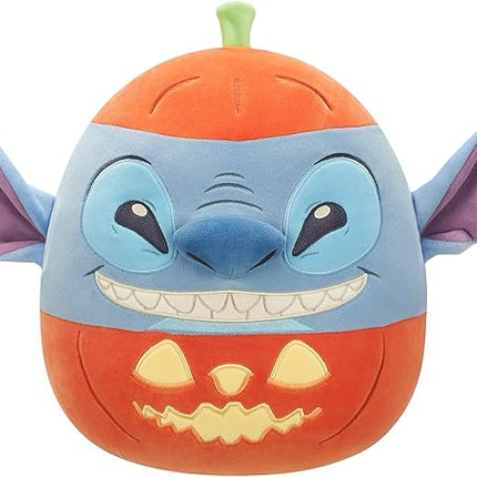 Squishmallows Original 12in Disney Stitch in Pumpkin – Official Jazwares Halloween Plush (Medium-Sized)