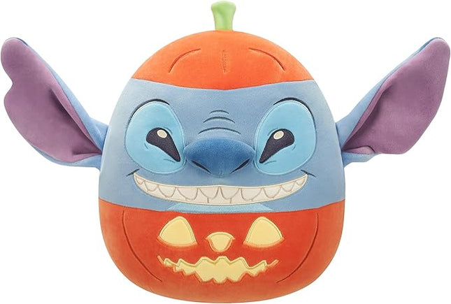 Squishmallows Original 12in Disney Stitch in Pumpkin – Official Jazwares Halloween Plush (Medium-Sized)