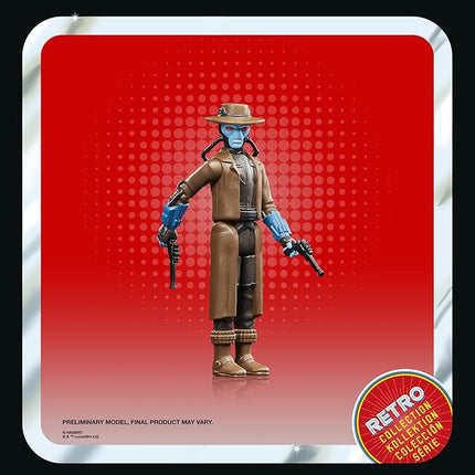 STAR WARS Retro Collection Cad Bane, The Book of Boba Fett 3.75 Inch Collectible Action Figures, Ages 4 and Up