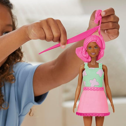 Play-Doh Barbie Garden Party Designer Doll, Make Doll Clothes with Modeling Compound & 10 Fashion Accessories, Arts & Crafts for Girls & Boys 5+ (Amazon Exclusive)