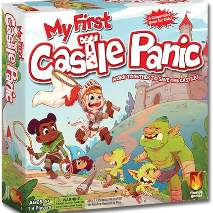 My First Castle Panic Board Game for Kids 4+ | Cooperative & Educational Fun | Teaches Strategy & Teamwork