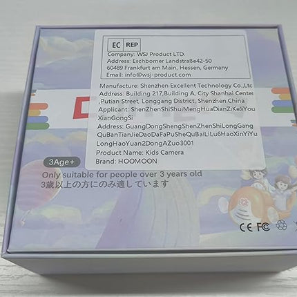 Upgrade Kids Camera, Christmas Birthday Gifts for Girls Boys, 1080P HD Selfie Digital Video Camera for Toddlers, Cute Portable Little Girls Boys Gifts Toys for 3 4 5 6 7 8 9 Years Old