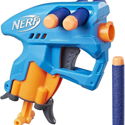 Nerf Nanofire Blue Blaster and Combats