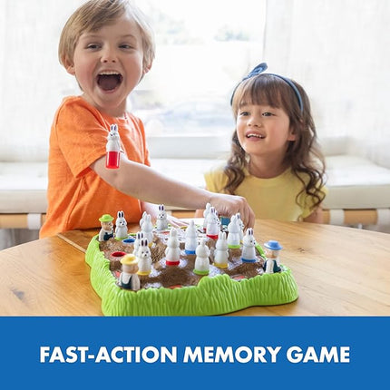 Educational Insights Bunny Hop: Memory & Color Recognition Preschool & Toddler Game, 2-4 Players, Easter Basket Stuffers for Kids, Gift for Kids Ages 4+