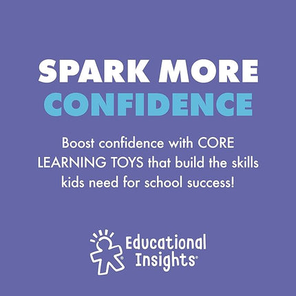 Educational Insights Playfoam Shape & Learn Letter Sounds: Flash Card Set, Preschoolers Learn to Write, Sensory Toys, Ages 3+