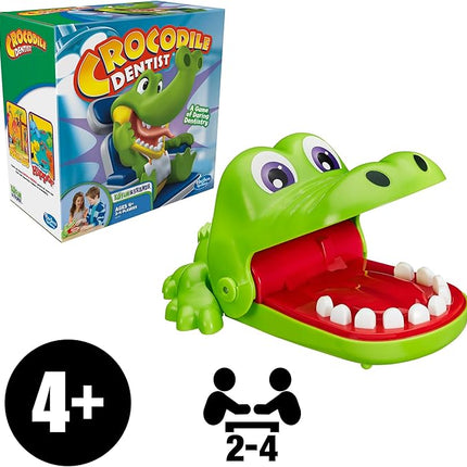 Hasbro Gaming Crocodile Dentist Kids Board Game, Ages 4 And Up (Amazon Exclusive)
