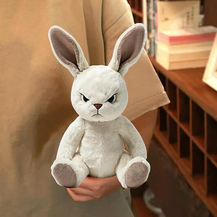 Bunny Stuffed Animal – Cute White Rabbit Plush Toy for Kids & Adults – Birthday Surprise & Room Decor –A Cuddly Companion for Everyday hugs and Bedtime