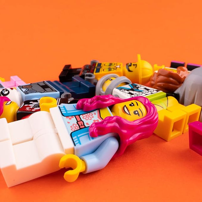 10 NEW LEGO MINIFIG PEOPLE LOT random grab bag of minifigure guys city town set by USA