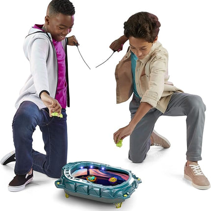 Beyblade Burst QuadStrike Light Ignite Battle Set Stadium, 2 Spinning Tops, and 2 Launchers, Toys for 8 Year Old Boys & Girls & Up (Amazon Exclusive)