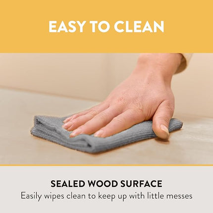 Hollow Building Blocks, Wooden Playset, Natural, 18-Piece