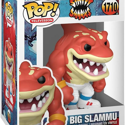Funko Pop! TV: Street Sharks - Big Slammu - Collectable Vinyl Figure - Gift Idea - Official Merchandise - Toys for Kids & Adults - Ad Icons Fans - Model Figure for Collectors and Display