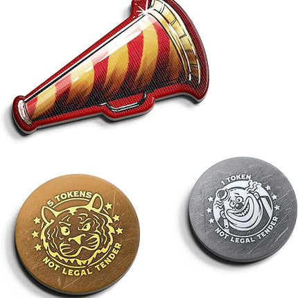 Big Top - Fast Paced Auction Game - 3 to 4 Players - 40 Minutes Play Time (Big Top (Base Game))