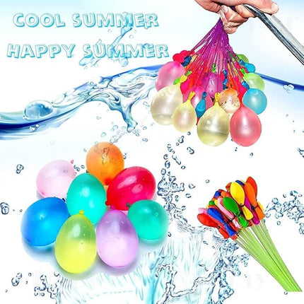 Water for Kids Adults Balloons with Refill Kits Quick Fill Balloons Set Summer Splash Party Easy Quick Fun Outdoor Backyard Summer Water Toys for Pool （999)