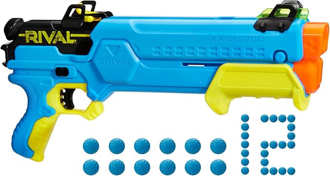 Nerf Rival Forerunner XXIII-1200 Blaster, 12 Round Capacity, Adjustable Sight