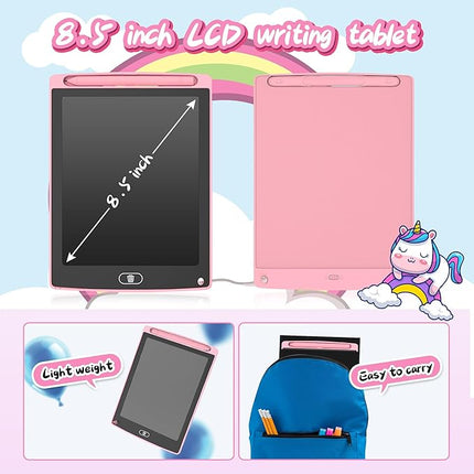 12 Pack LCD Writing Tablet for Kids, Colorful Toddler Drawing Tablet Doodle Board, Erasable Reusable Electronic Drawing Pad, LEYAOYAO Educational and Learning Toy for 3-6 Years Old Boy and Girl