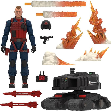 G.I. Joe Classified Series Scrap-Iron & Anti-Armor Drone, Collectible Action Figures, 74, 6-inch Action Figures for Boys & Girls,with 11 Accessories