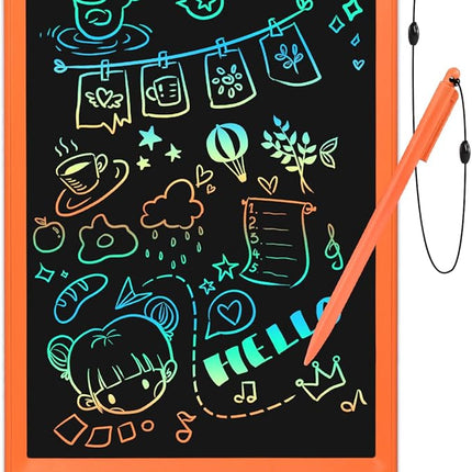 EooCoo Toys for Ages 3-7, Drawing Pad for Kids, 10 Inch LCD Writing Tablet, No Mess Coloring Books for Kids, Travel Games Girls Gifts, Educational Toys for 3 4 5 6 7 Years Old Girls